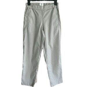 Aritzia Wilfred Darontal Cropped Taupe Trouser Pants Women's Size 2